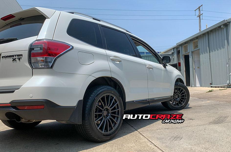 SUBARU FORESTER SF05 SATIN GUN METAL
